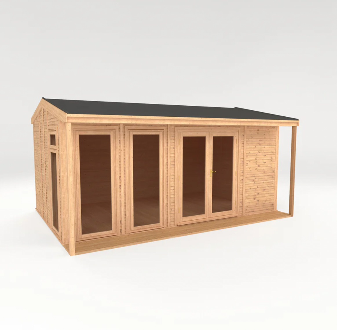 The Thoresby Insulated Garden Room 5m x 3m - Ornate Outbuildings