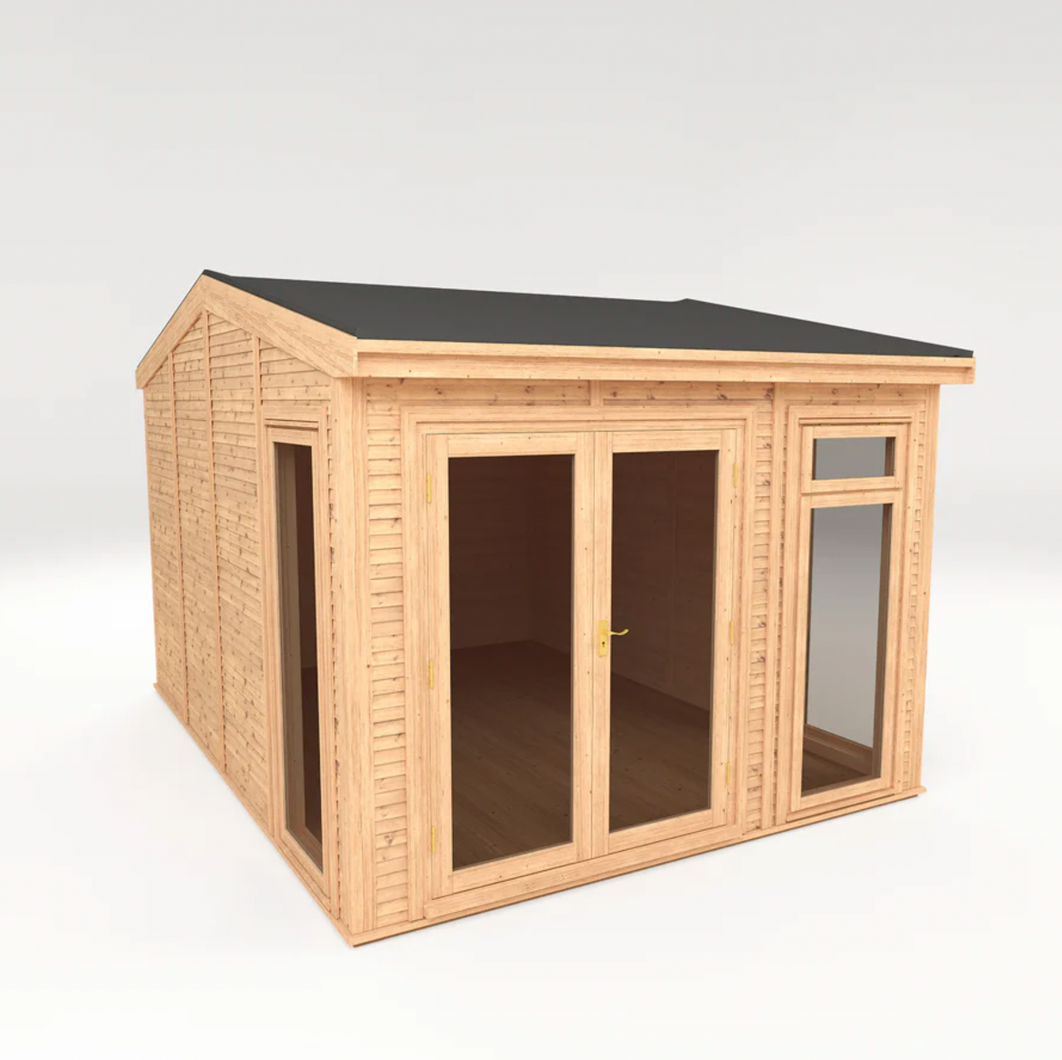 The Rufford Insulated Garden Room 4m x 3m - Ornate Outbuildings