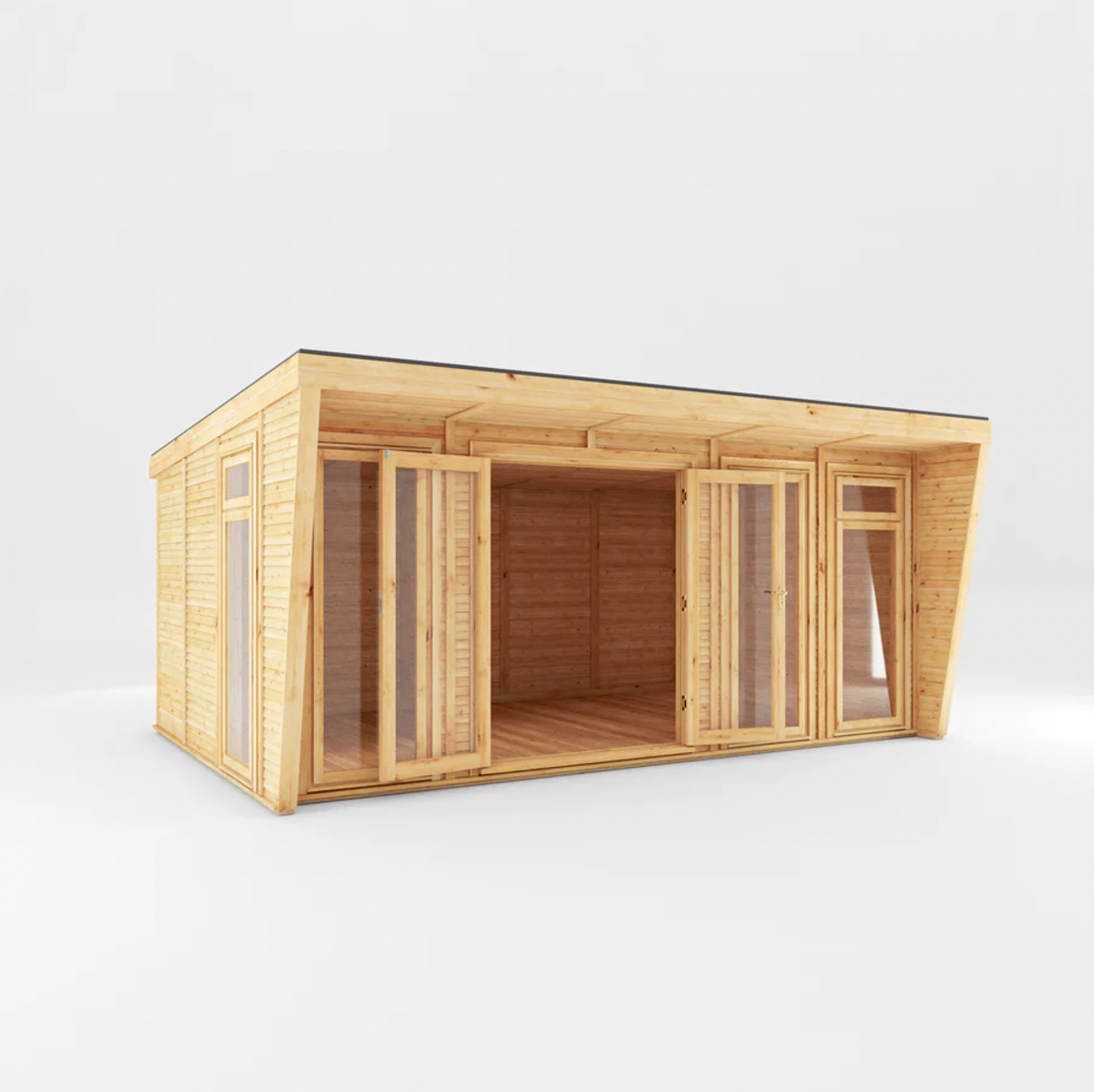 The Harlow Insulated Garden Room 5m x 3m - Ornate Outbuildings