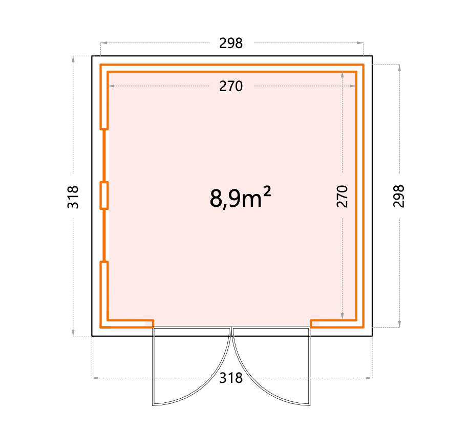 Luminato 3030 - White Corners - Ornate Outbuildings