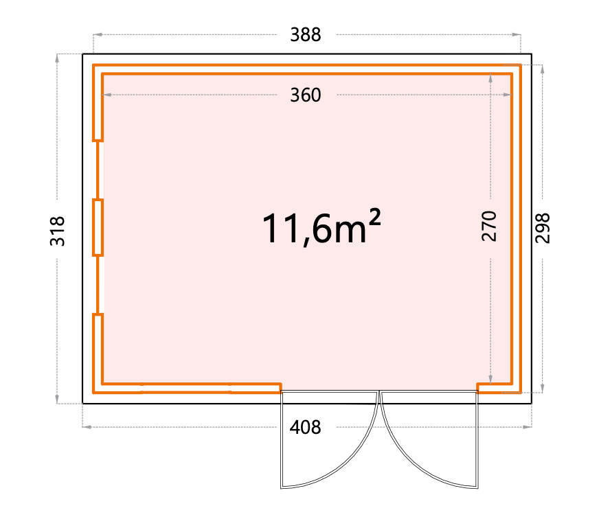 Luminato 3930 - White Corners - Ornate Outbuildings