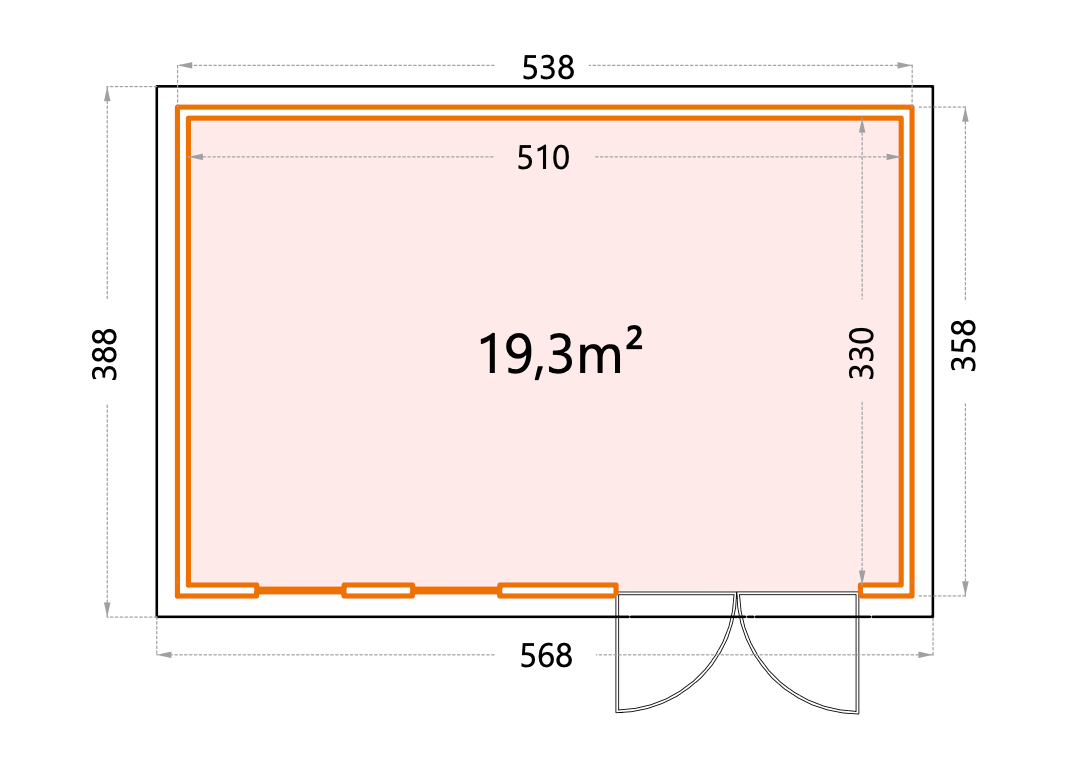 Luminato 5436+ - White Corners - Ornate Outbuildings
