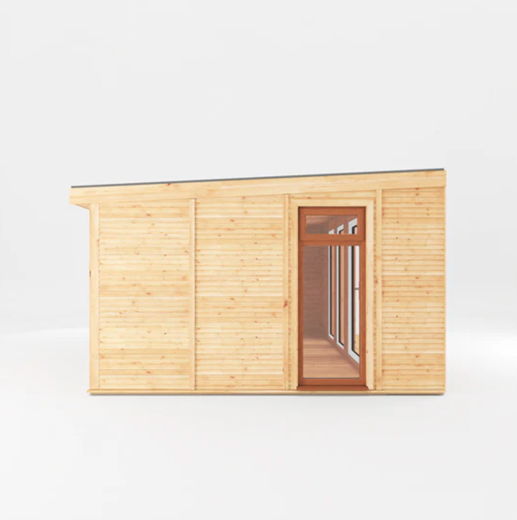 The 5m x 3m Edwinstowe Insulated Garden Room with Oak UPVC (Windows & Doors) - Ornate Outbuildings