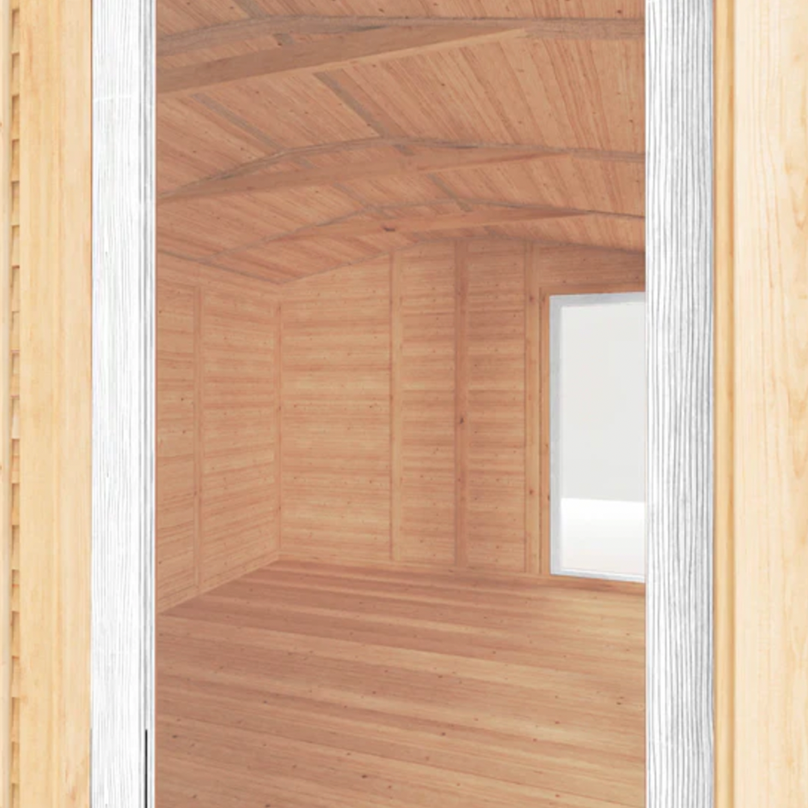 The 4m x 3m Thoresby Insulated Garden Room with White UPVC (Windows & Doors) - Ornate Outbuildings