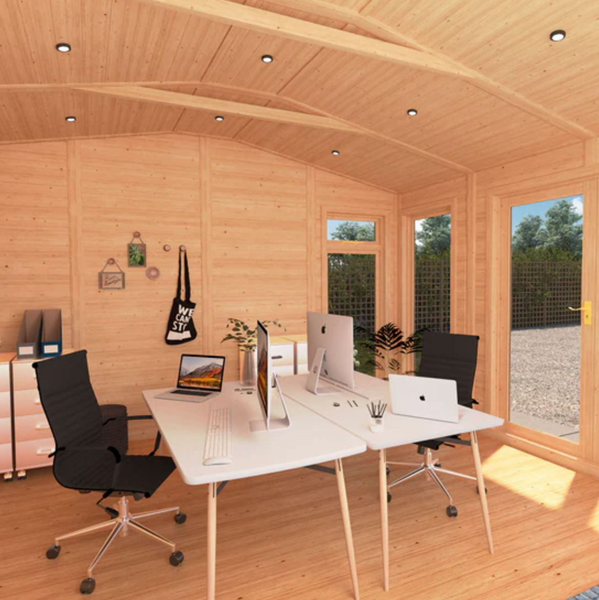 The Rufford Insulated Garden Room 4m x 3m - Ornate Outbuildings