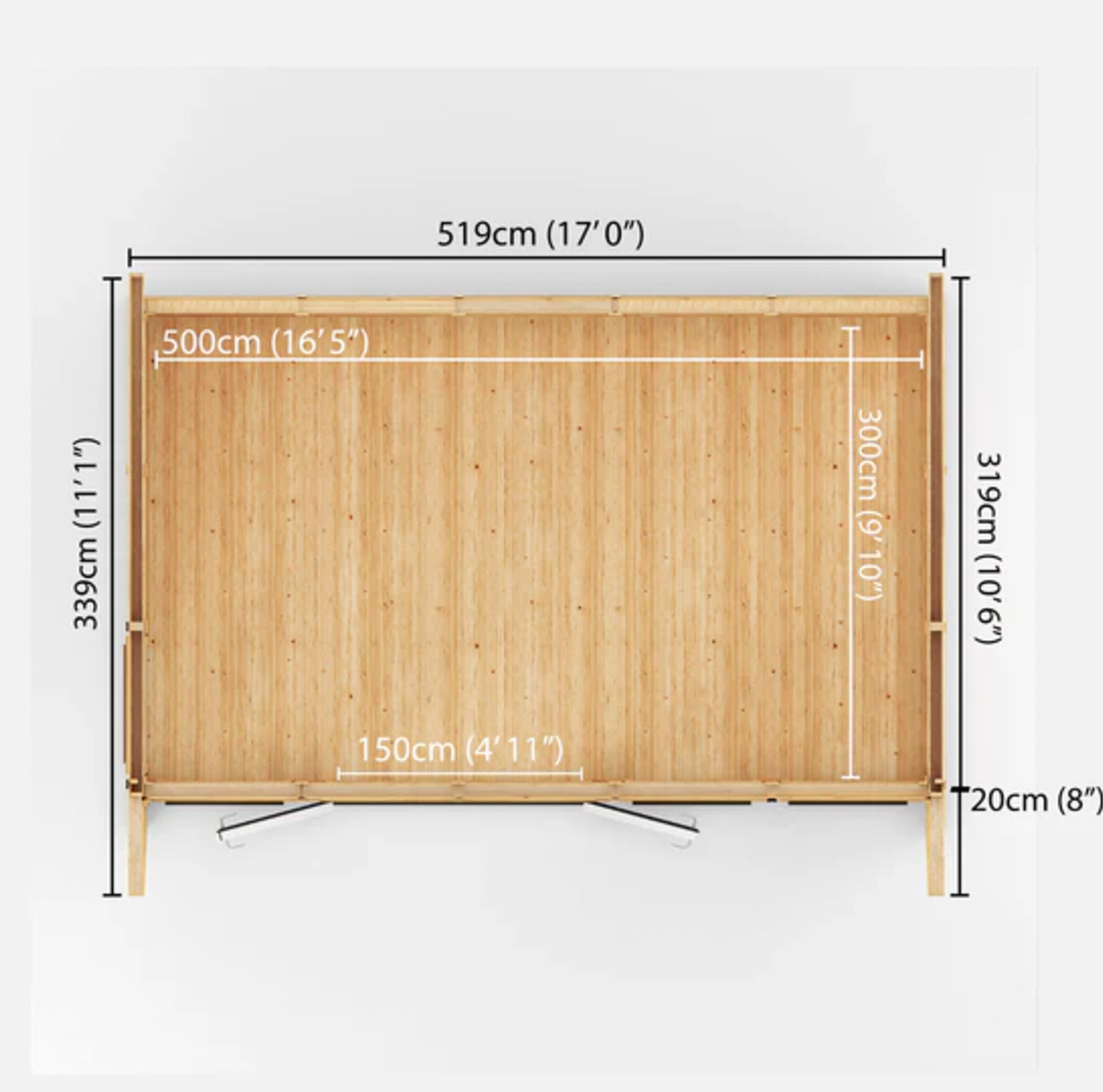 The Harlow Insulated Garden Room 5m x 3m with Anthracite UPVC (Windows & Doors) - Ornate Outbuildings