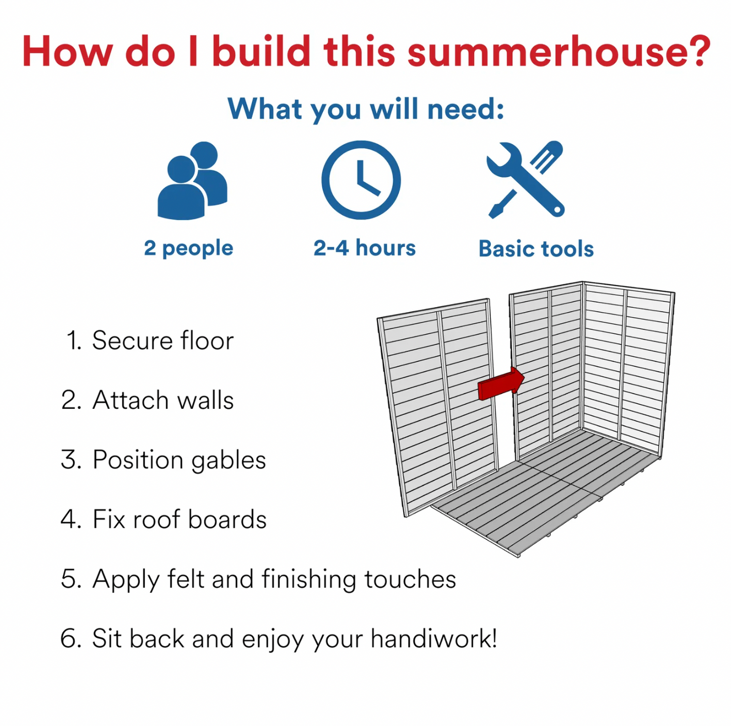 BillyOh Petra Tongue and Groove Reverse Apex Summerhouse