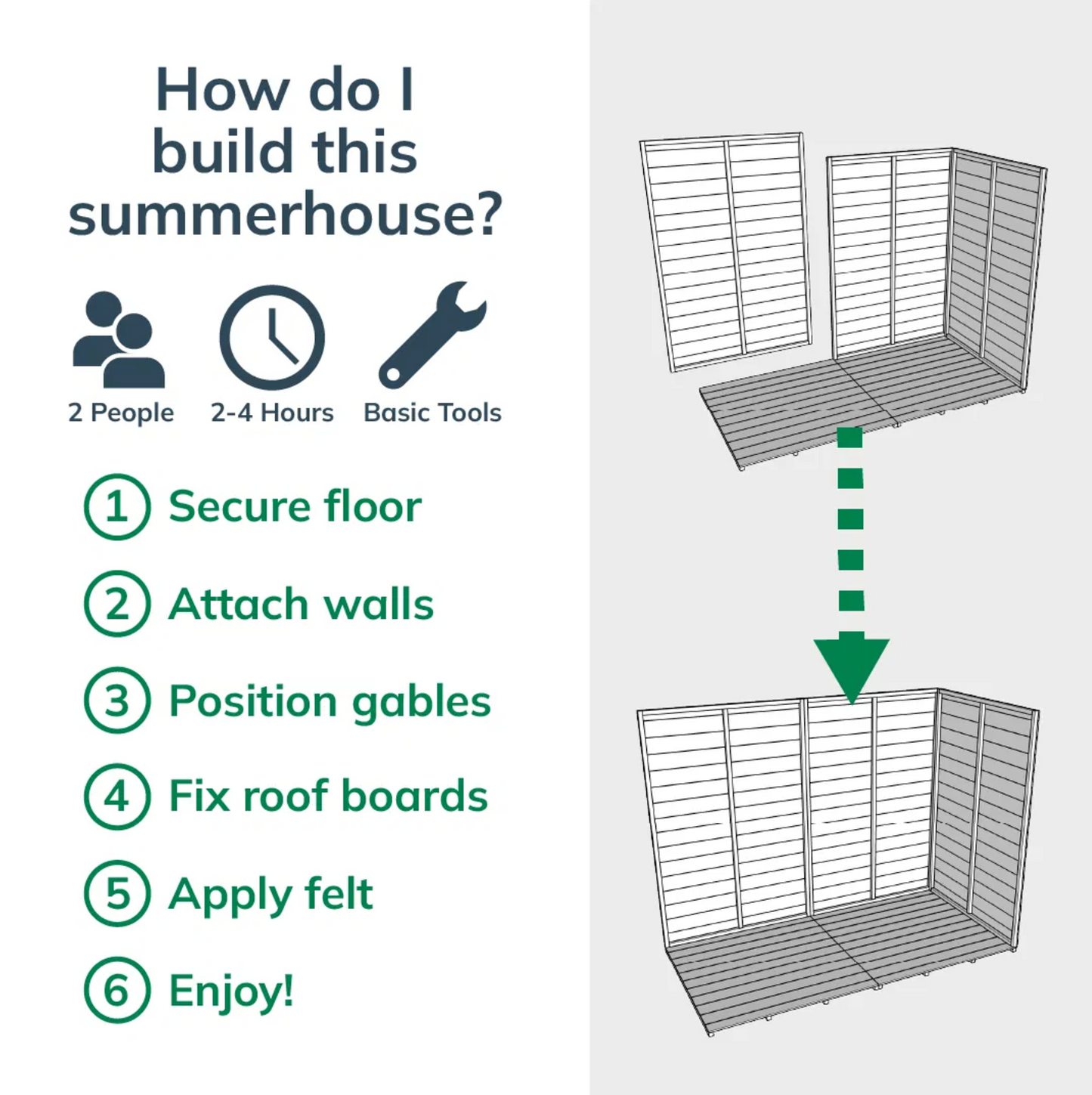 BillyOh Holly Tongue and Groove Apex Summerhouse