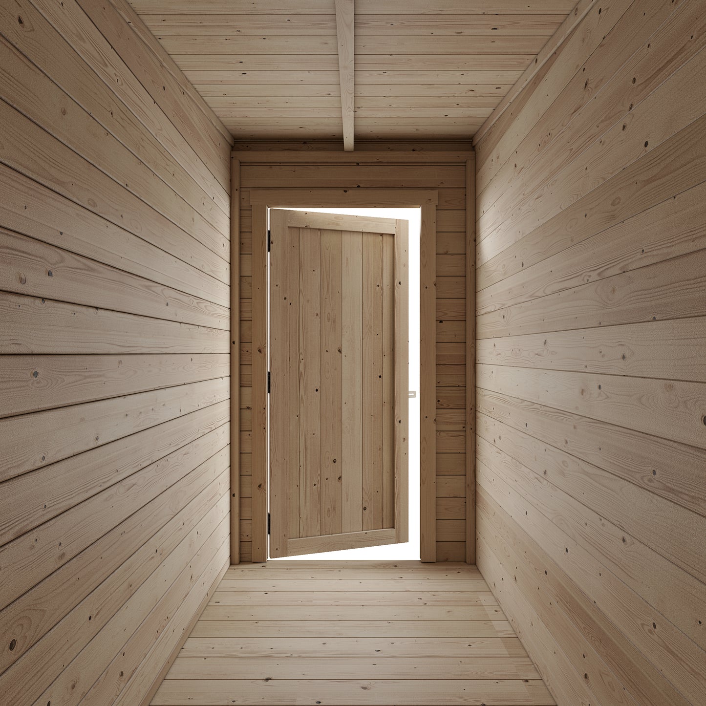 Darton Pent Log Cabin Summerhouse with Side Store - pressure-treated -12ft x 8ft - Ornate Outbuildings