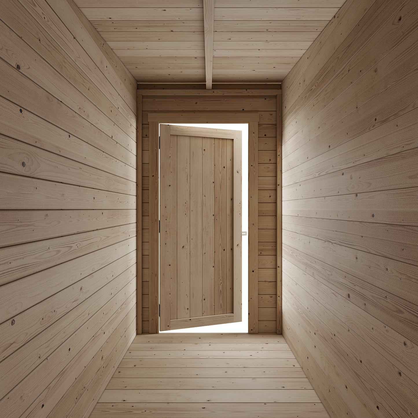 Darton Pent Log Cabin Summerhouse with Side Store - pressure-treated -14ft x 8ft - Ornate Outbuildings