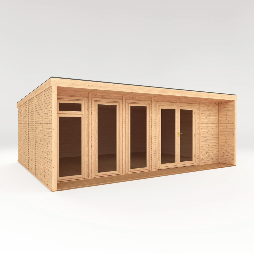 The Creswell Insulated Garden Room 6m x 4m - Ornate Outbuildings 