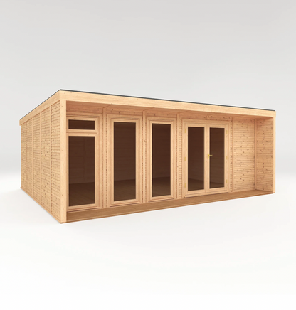 The Creswell Insulated Garden Room 6m x 4m - Ornate Outbuildings 