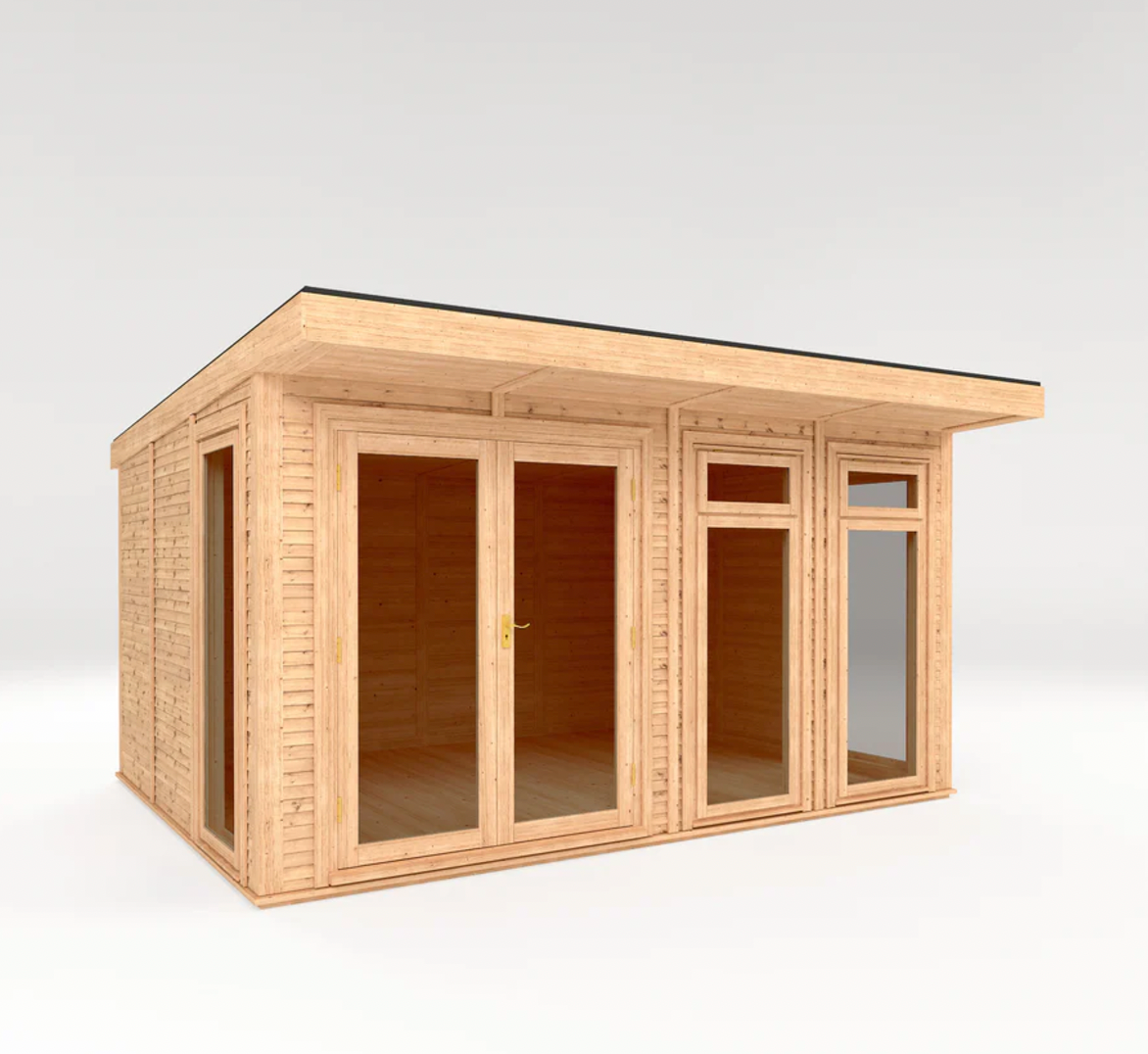 The Edwinstowe Insulated Garden Room 4m x 3m - Ornate Outbuildings 