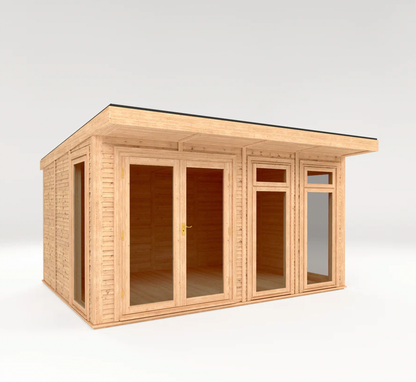 The Edwinstowe Insulated Garden Room 4m x 3m - Ornate Outbuildings 