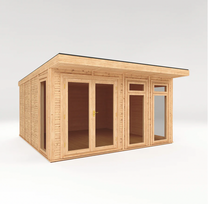 The Edwinstowe Insulated Garden Room 4m x 4m - Ornate Outbuildings 