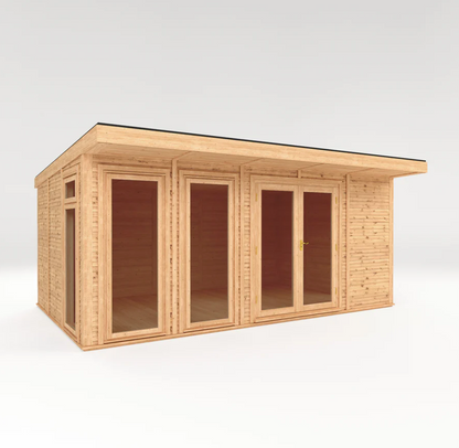 The Edwinstowe Insulated Garden Room 5m x 3m - Ornate Outbuildings 