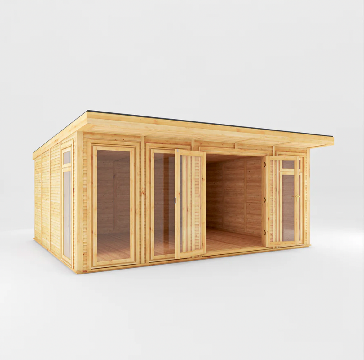 The Edwinstowe Insulated Garden Room 5m x 4m - Ornate Outbuildings 