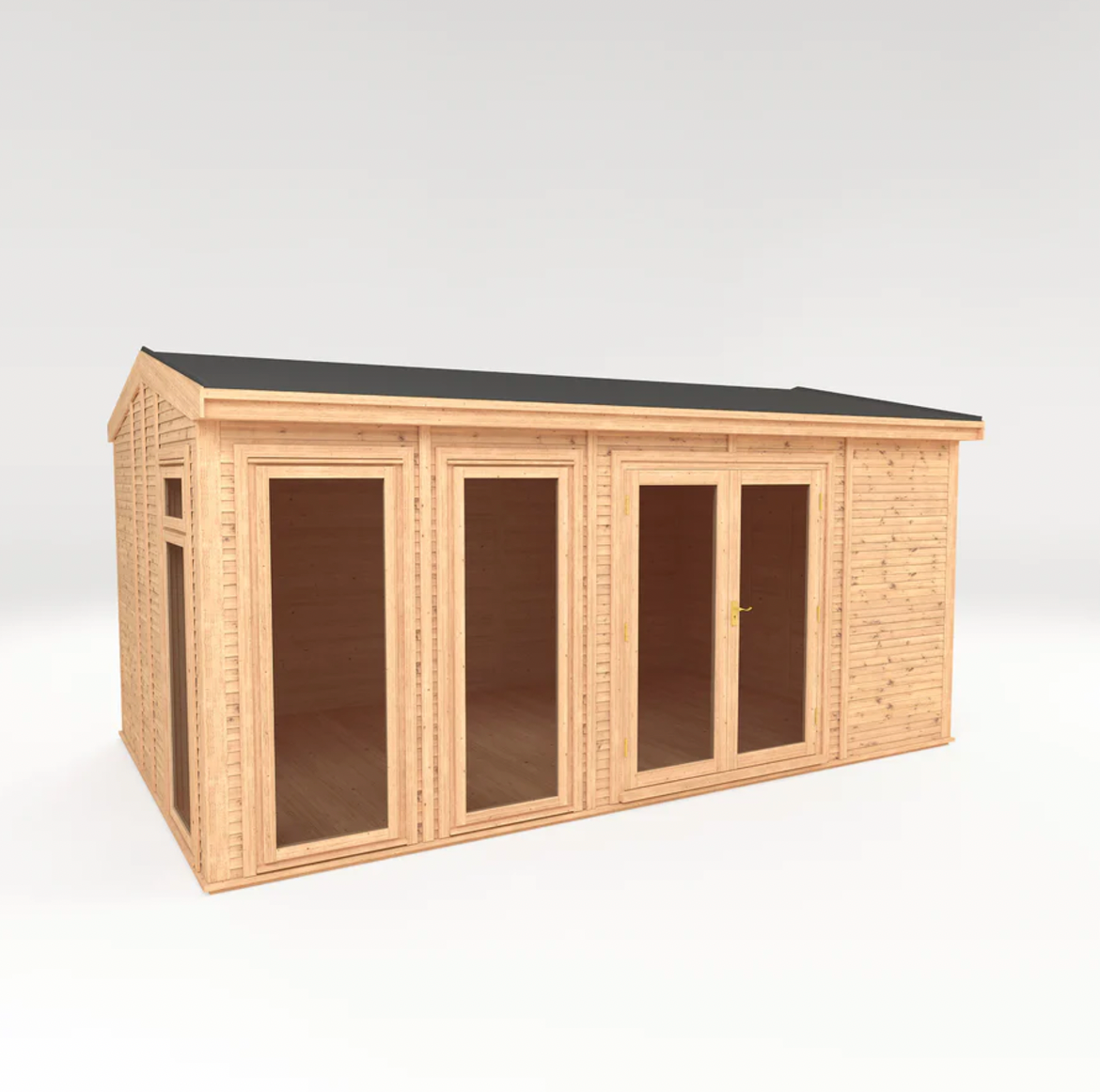 The Rufford Insulated Garden Room 5m x 3m - Ornate Outbuildings 