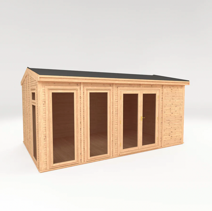 The Rufford Insulated Garden Room 5m x 3m - Ornate Outbuildings 