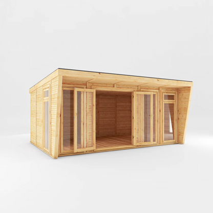 The Harlow Insulated Garden Room 5m x 3m - Ornate Outbuildings 