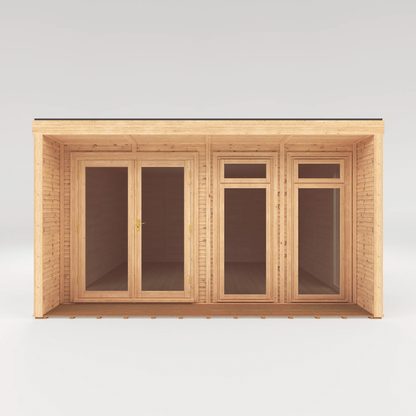 The Creswell Insulated Garden Room 4m x 4m - Ornate Outbuildings 