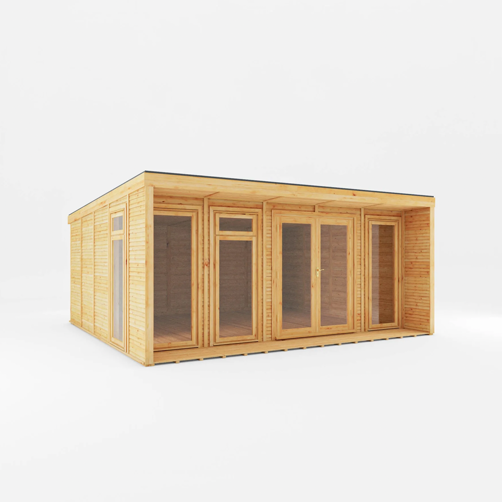 The Creswell Insulated Garden Room 5m x 4m - Ornate Outbuildings 