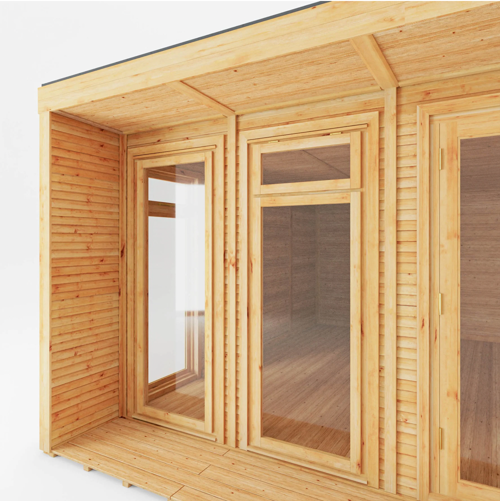 The Creswell Insulated Garden Room 5m x 4m - Ornate Outbuildings 