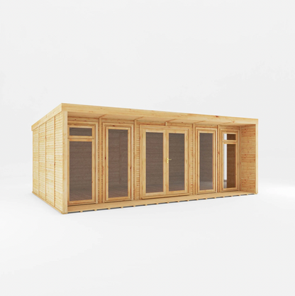The Creswell Insulated Garden Room 6m x 3m - Ornate Outbuildings 
