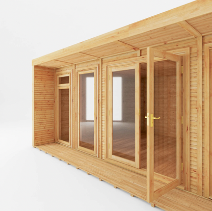 The Creswell Insulated Garden Room 6m x 3m - Ornate Outbuildings 