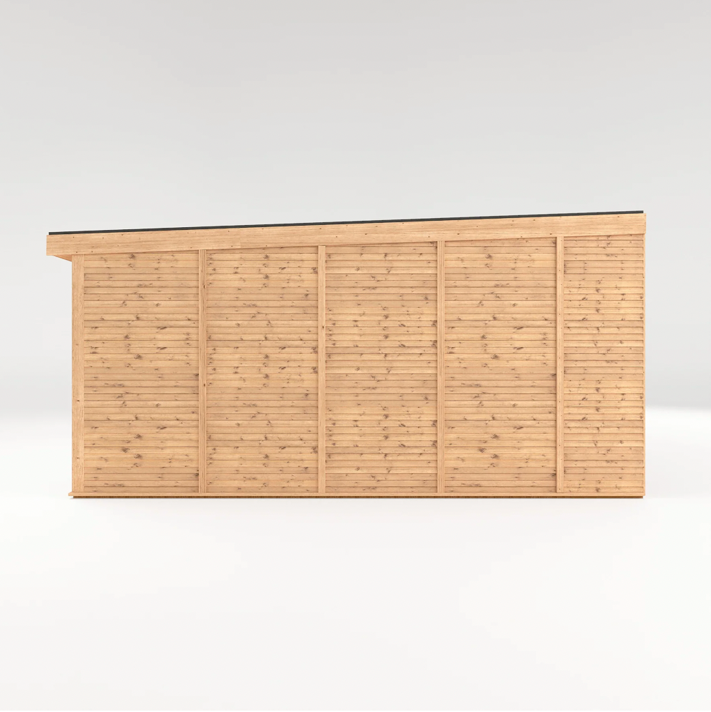 The Creswell Insulated Garden Room 6m x 4m - Ornate Outbuildings 