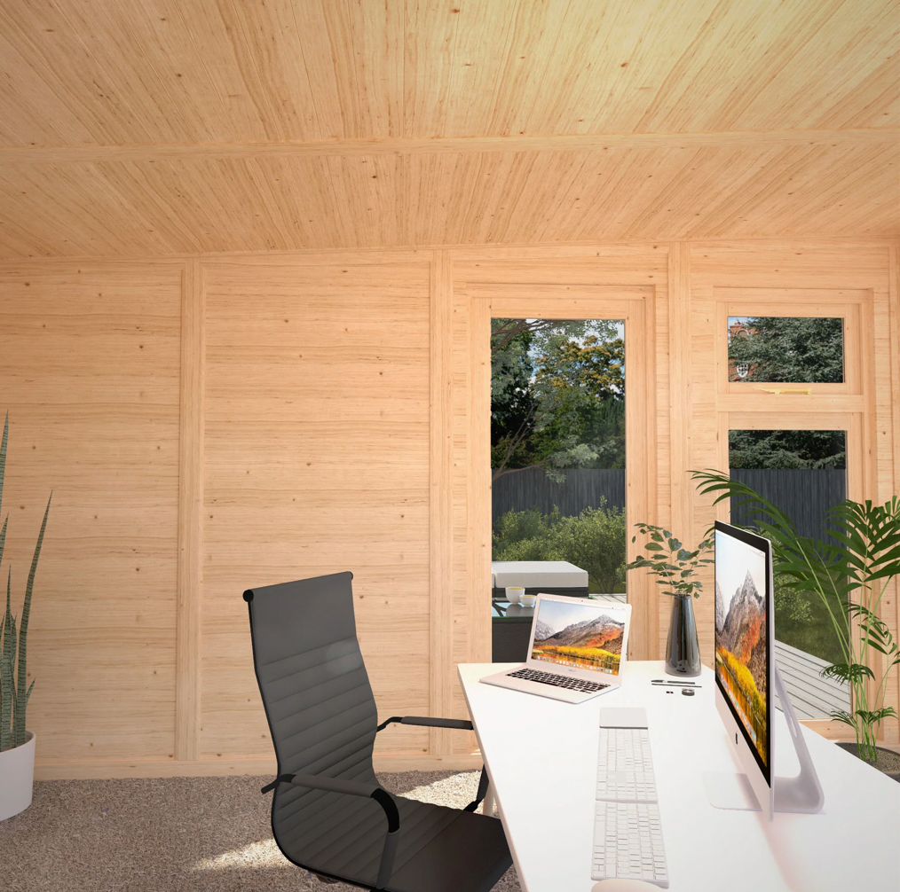 The Creswell Insulated Garden Room 6m x 4m - Ornate Outbuildings 