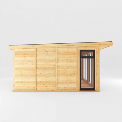 The Edwinstowe Insulated Garden Room 5m x 4m with Anthracite UPVC (Windows & Doors) - Ornate Outbuildings 