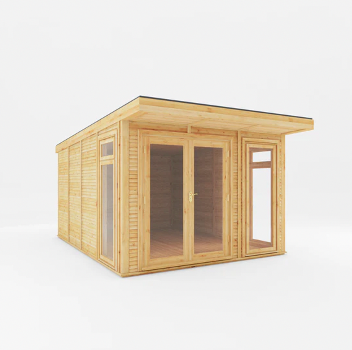 The Edwinstowe Insulated Garden Room 3m x 4m - Ornate Outbuildings 