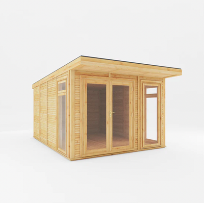 The Edwinstowe Insulated Garden Room 3m x 4m - Ornate Outbuildings 