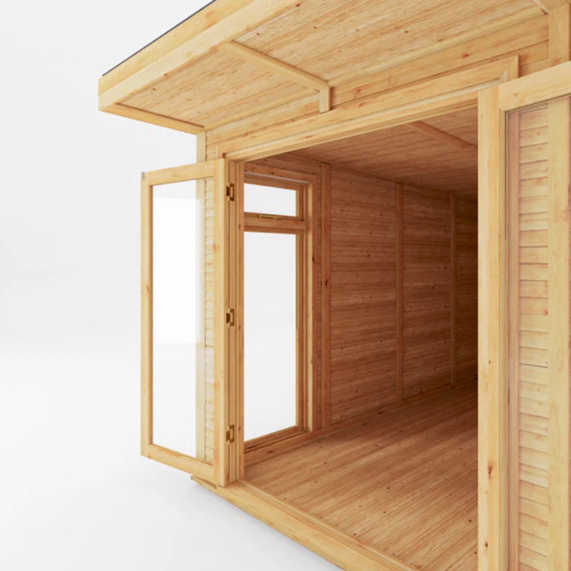 The Edwinstowe Insulated Garden Room 3m x 4m - Ornate Outbuildings 