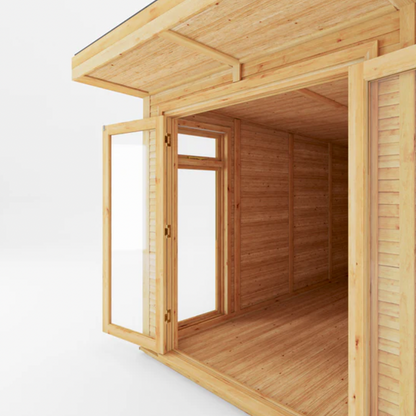 The Edwinstowe Insulated Garden Room 3m x 4m - Ornate Outbuildings 