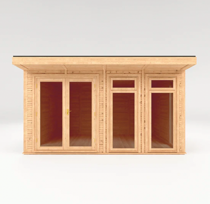 The Edwinstowe Insulated Garden Room 4m x 3m - Ornate Outbuildings 