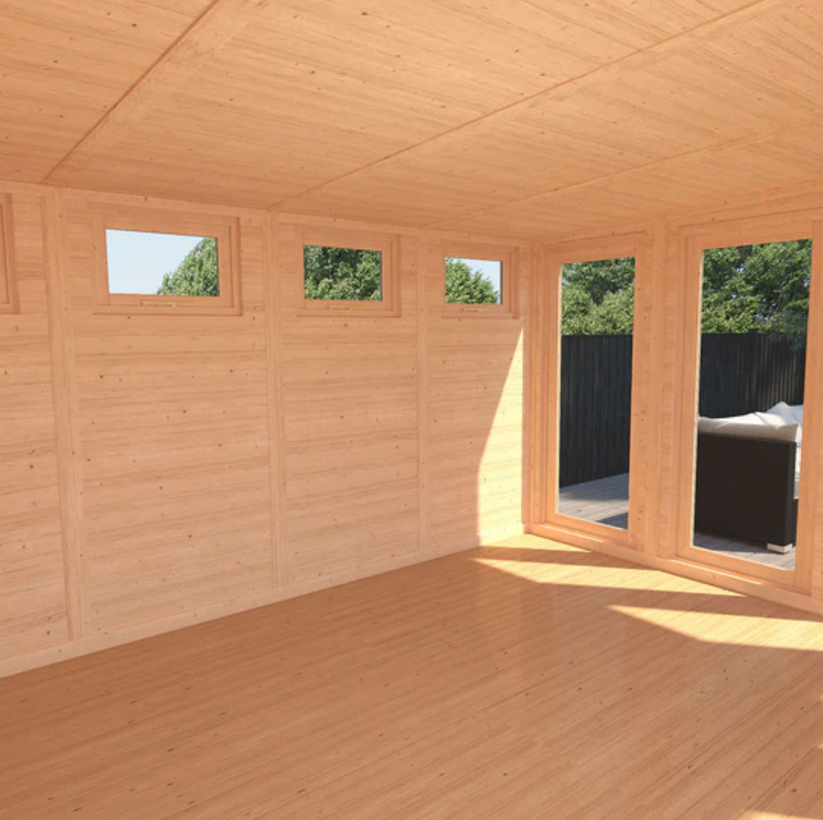 The Edwinstowe Insulated Garden Room 4m x 3m - Ornate Outbuildings 