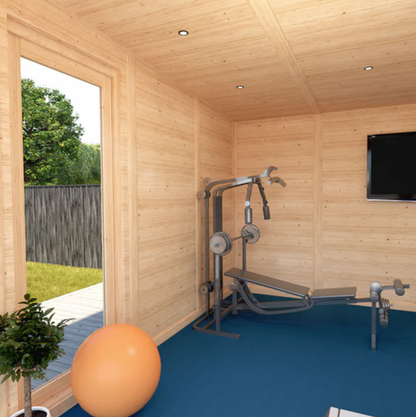 The Edwinstowe Insulated Garden Room 4m x 3m - Ornate Outbuildings 