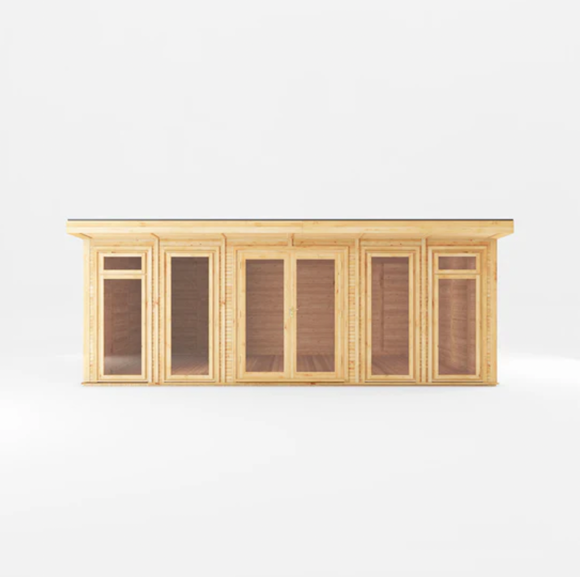 The Edwinstowe Insulated Garden Room 6m x 4m - Ornate Outbuildings 