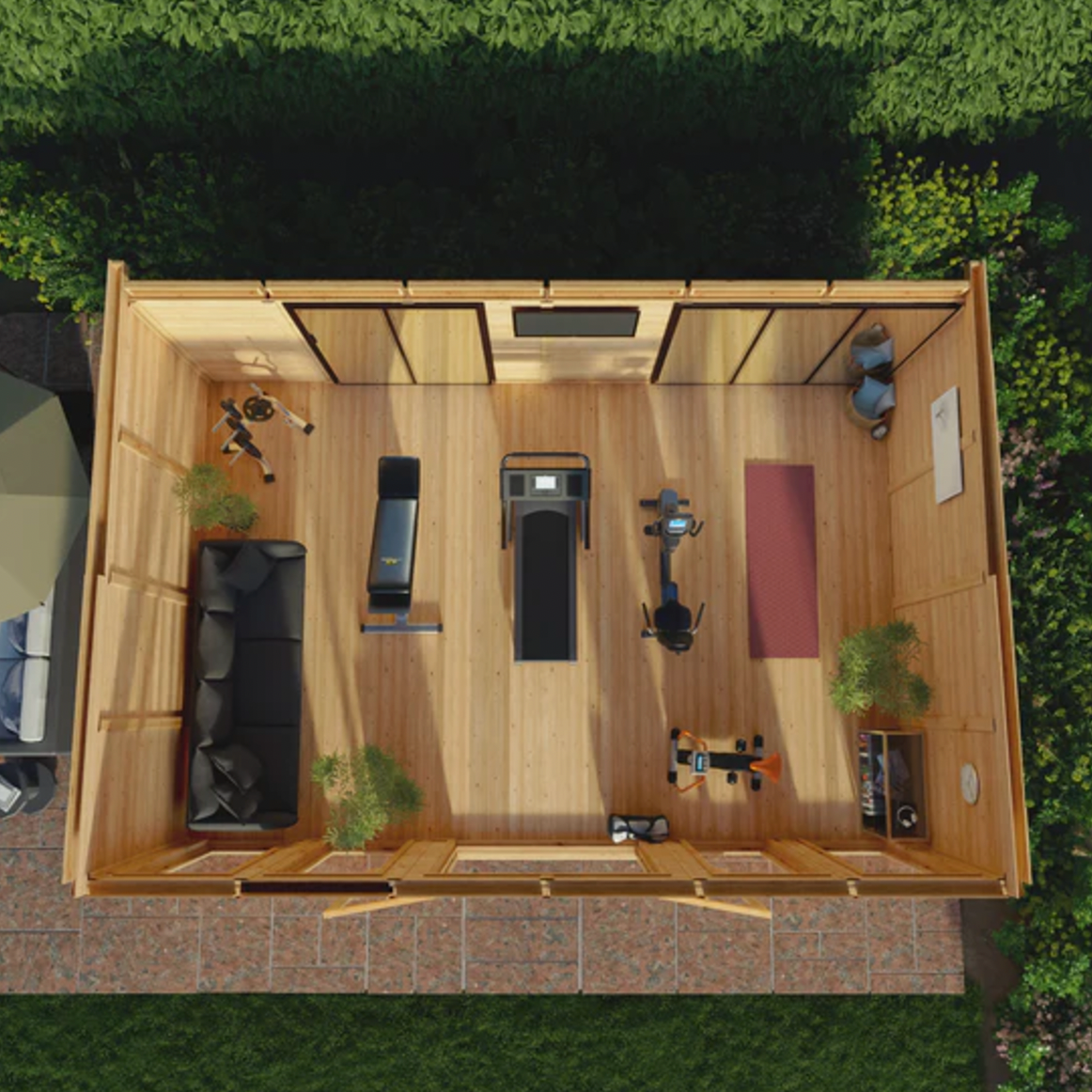 The Edwinstowe Insulated Garden Room 6m x 4m - Ornate Outbuildings 