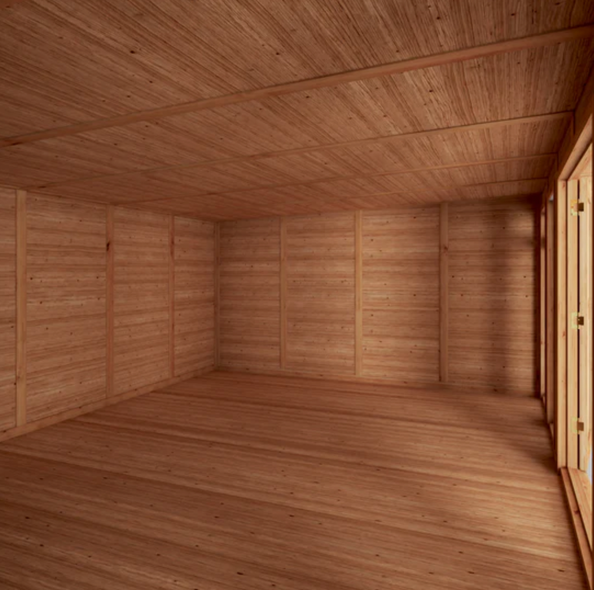 The Edwinstowe Insulated Garden Room 6m x 4m - Ornate Outbuildings 