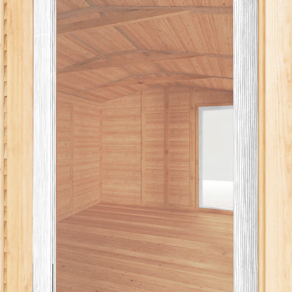 The 4m x 3m Thoresby Insulated Garden Room with White UPVC (Windows & Doors) - Ornate Outbuildings 