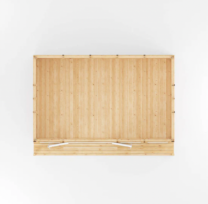 The 5m x 3m Thoresby Insulated Garden Room with White UPVC (Windows & Doors) - Ornate Outbuildings 