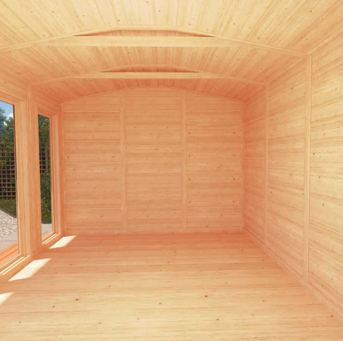 The Thoresby Insulated Garden Room 4m x 3m - Ornate Outbuildings 