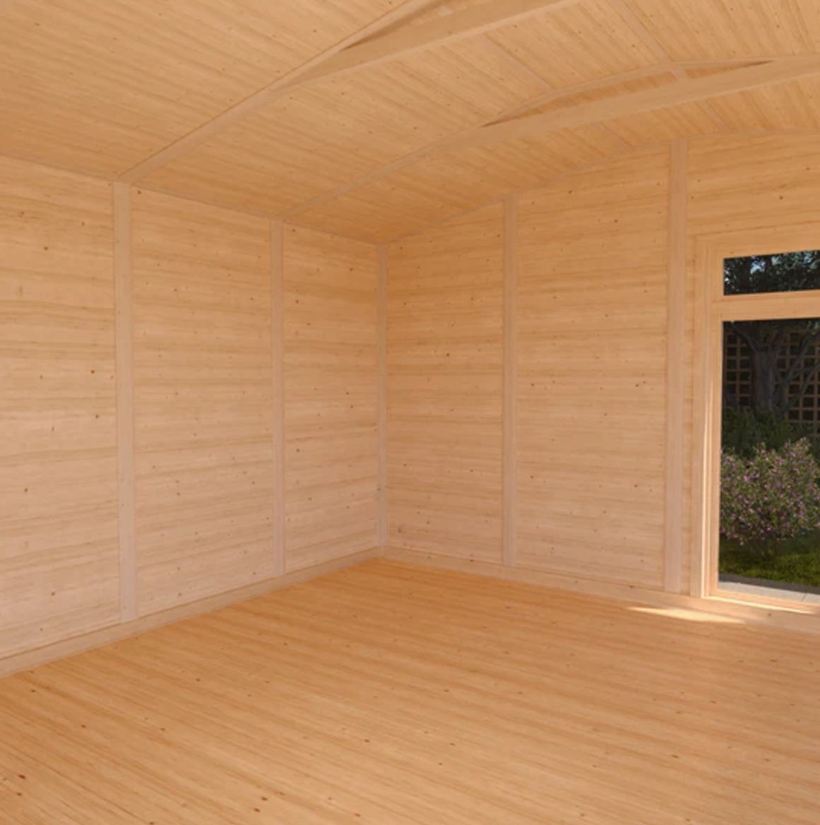 The Thoresby Insulated Garden Room 4m x 3m - Ornate Outbuildings 