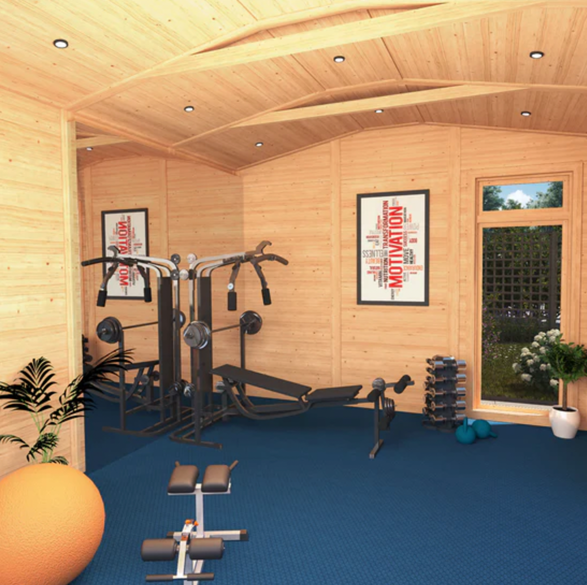 The Thoresby Insulated Garden Room 4m x 3m - Ornate Outbuildings 