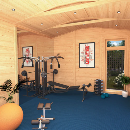 The Thoresby Insulated Garden Room 4m x 3m - Ornate Outbuildings 