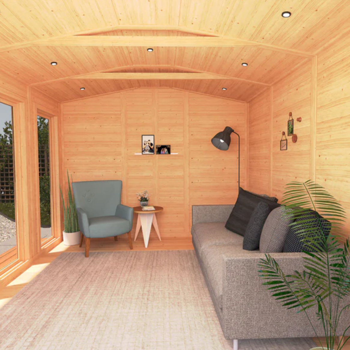 The Thoresby Insulated Garden Room 4m x 3m - Ornate Outbuildings 