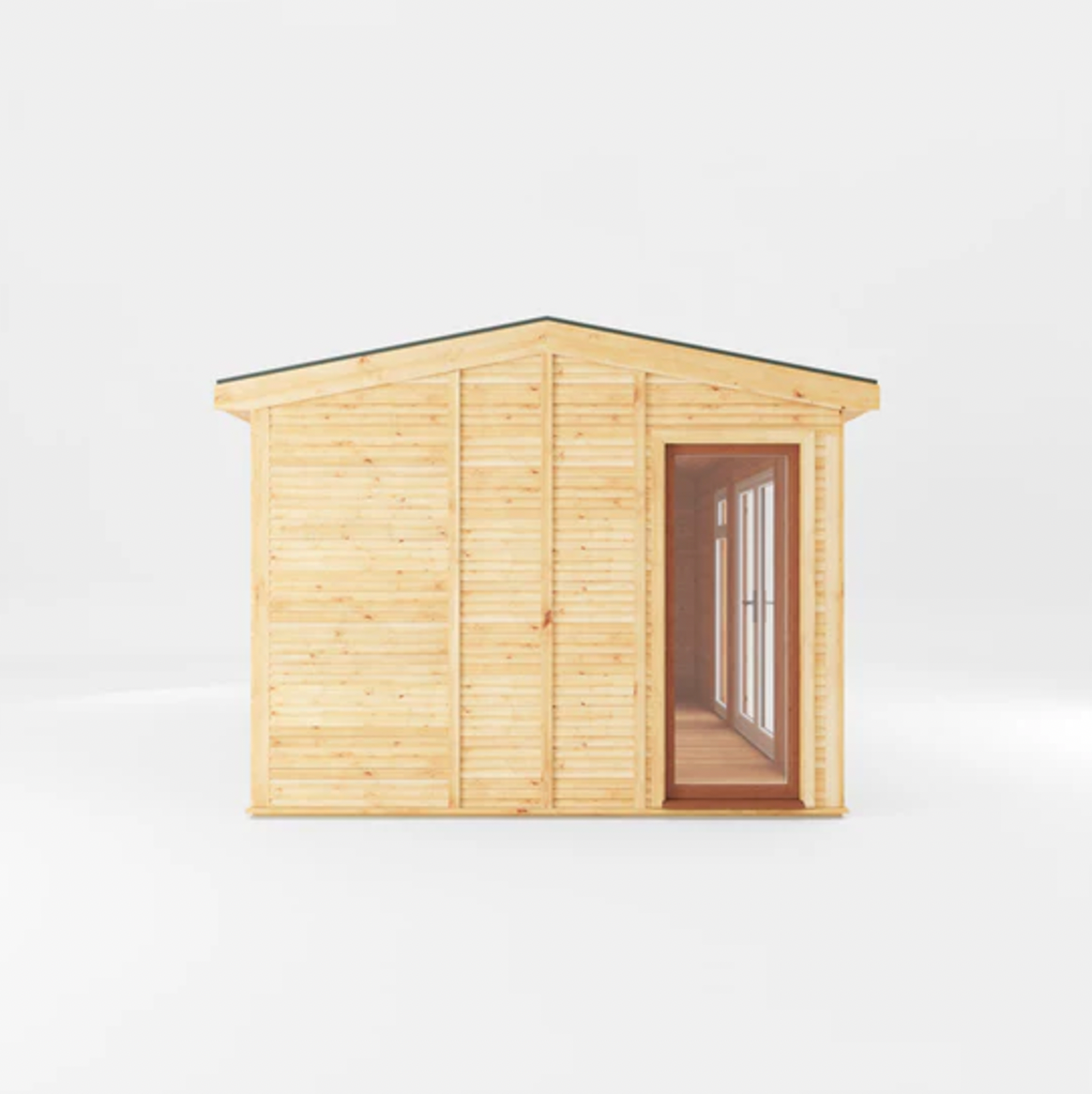 The 5m x 3m Rufford Insulated Garden Room with Oak UPVC( Windows & Doors) - Ornate Outbuildings 